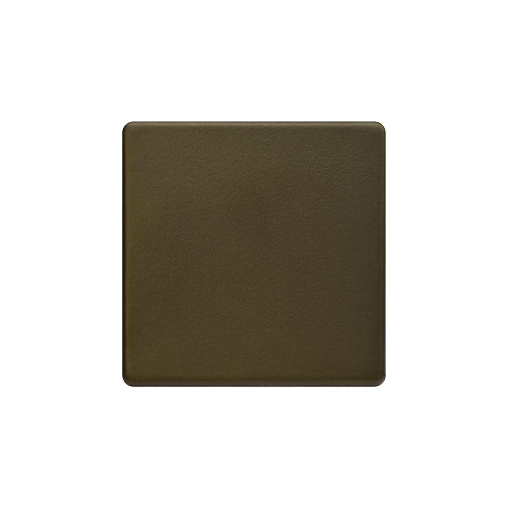 The Eton Collection Bronze 1 Gang Blanking Plate Screwless