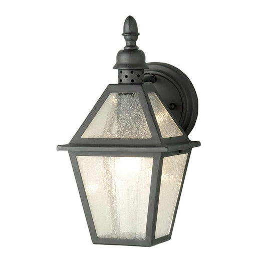 Polruan 1 Light Wall Lantern - Mud Black