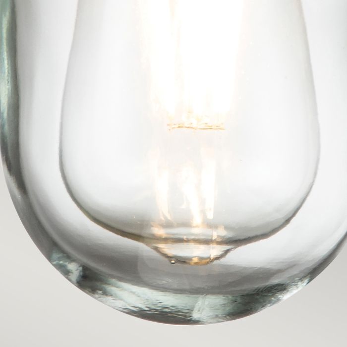 Porto 1 Light Wall Lantern - Grey