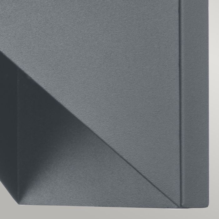 Portfino 1 Light Wall Lantern - Grey