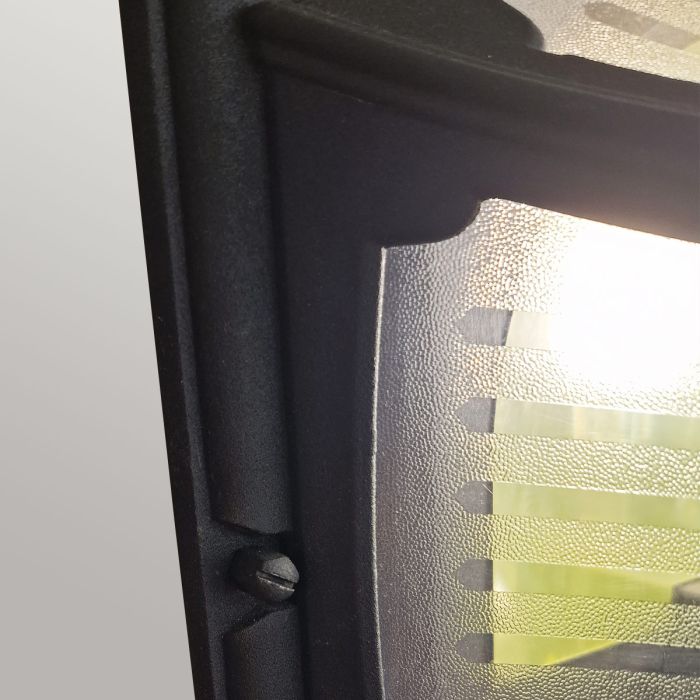 Parish 1 Light Ceiling Flush - Black