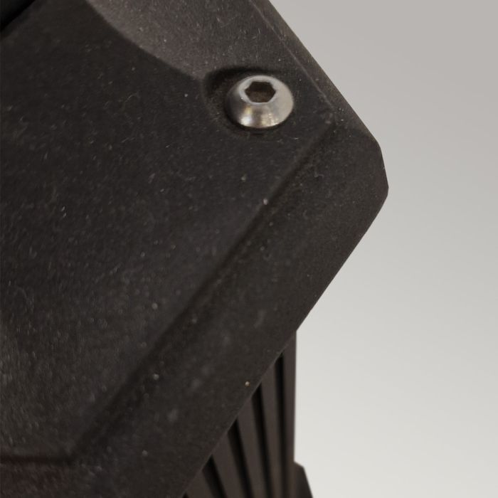 Parish 2 Light Twin Lamp Post - Black