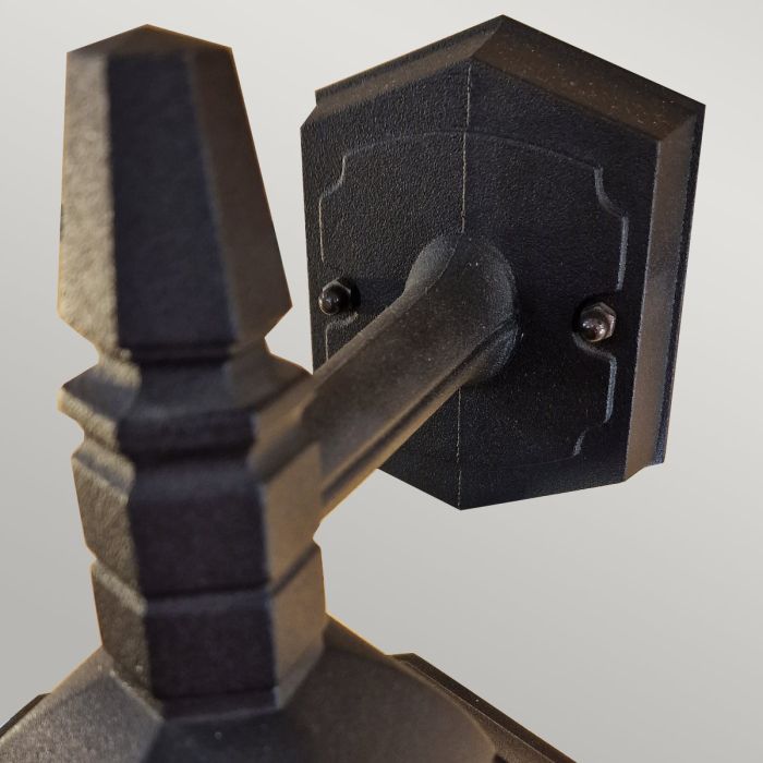 Parish Mini 1 Light Down Wall Lantern - Black