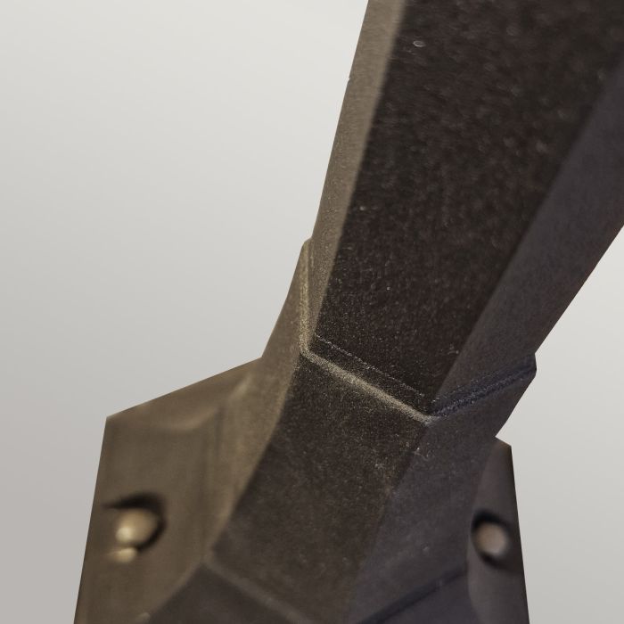 Parish Mini 1 Light Pillar - Black