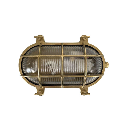 Large Standard Bulkhead (Raw Brass)