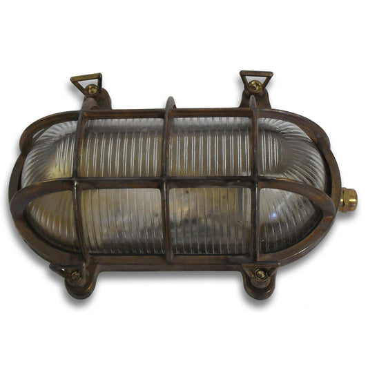 Large Standard Bulkhead (Antique Brass)