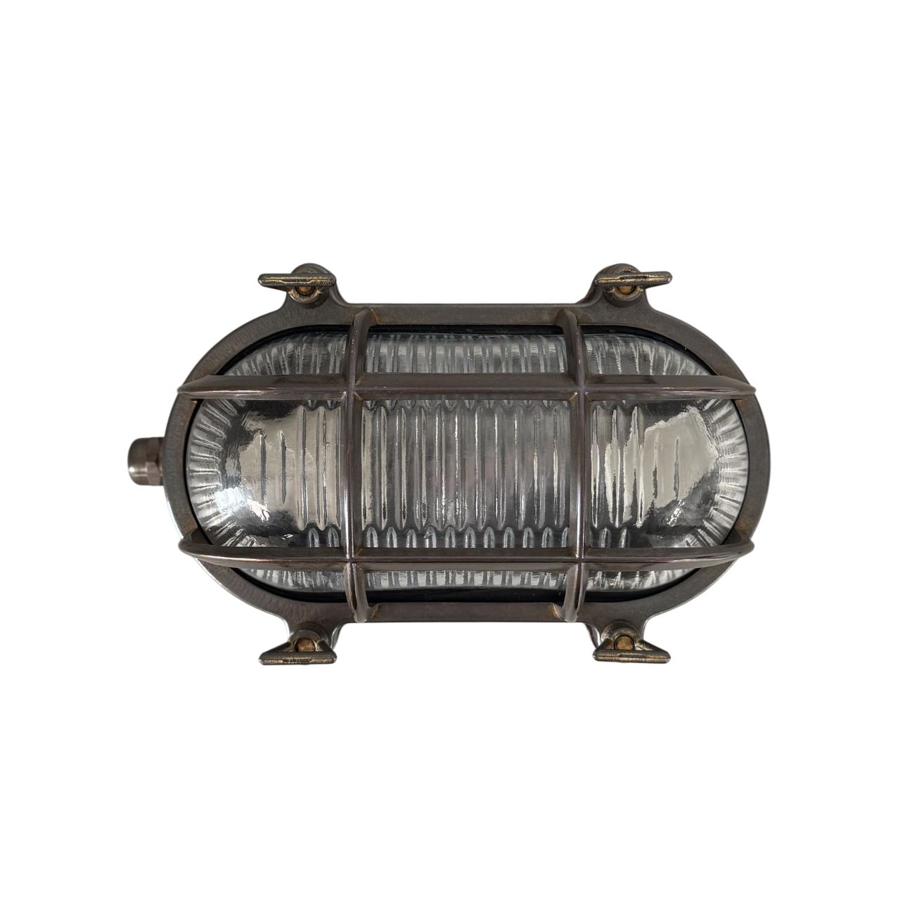 Small Standard Bulkhead (Antique Brass)