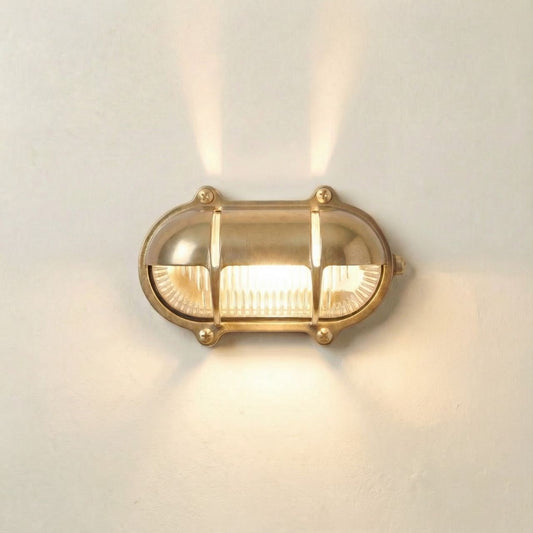 Decorative Eyelid Bulkhead (Raw Brass)