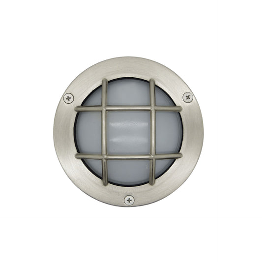 Compact Mini Circular Bulkhead (Satin Nickel)