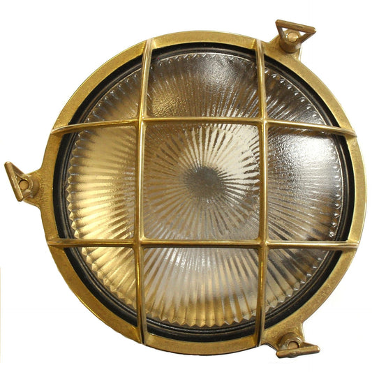 Small Porthole Bulkhead (Raw Brass)