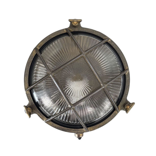 Small Porthole Bulkhead (Antique Brass)