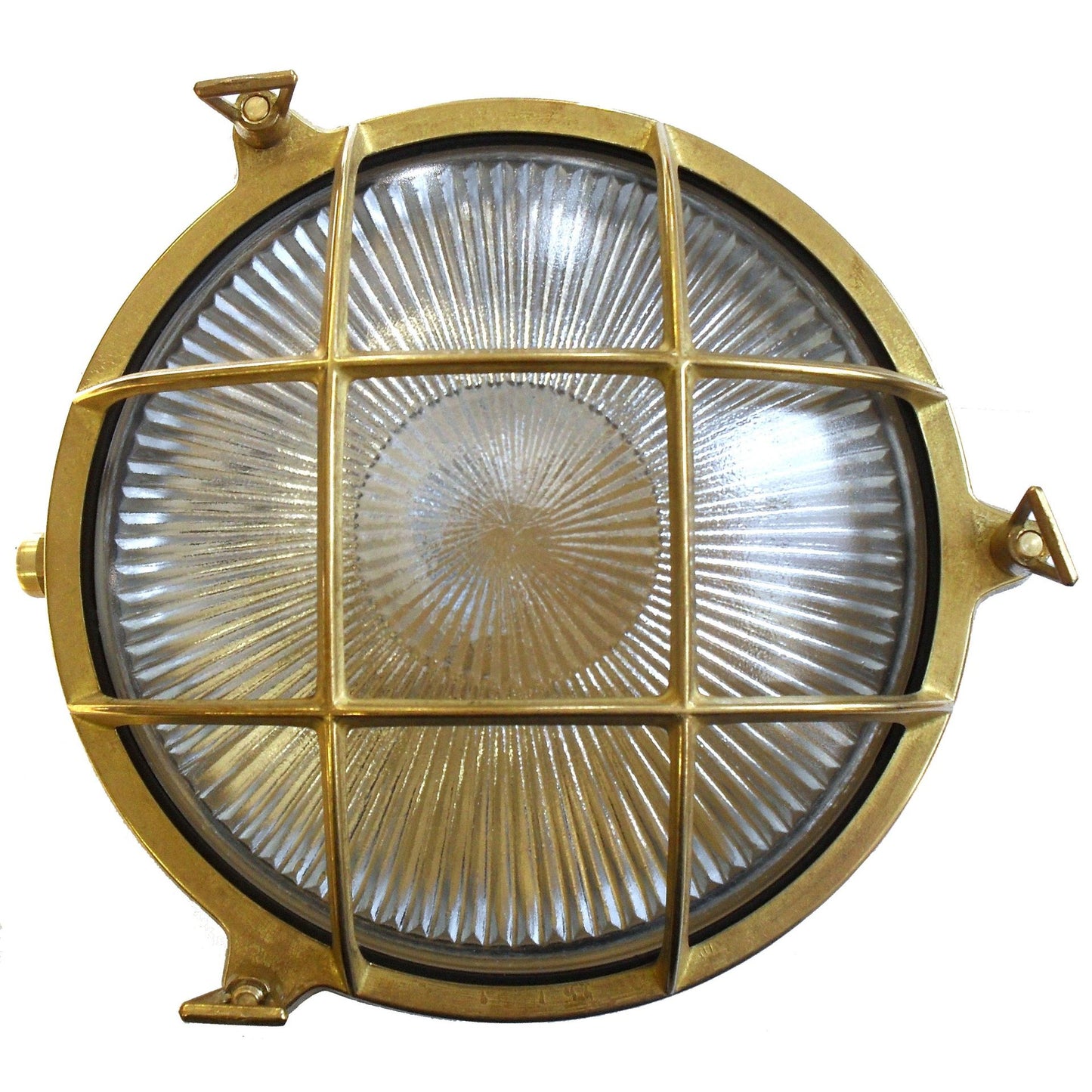 Large Porthole Bulkhead (Raw Brass)