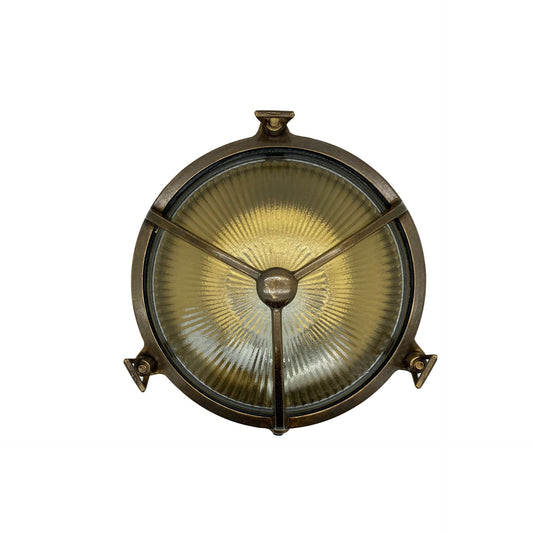 Trident Porthole Bulkhead (Antique Brass)