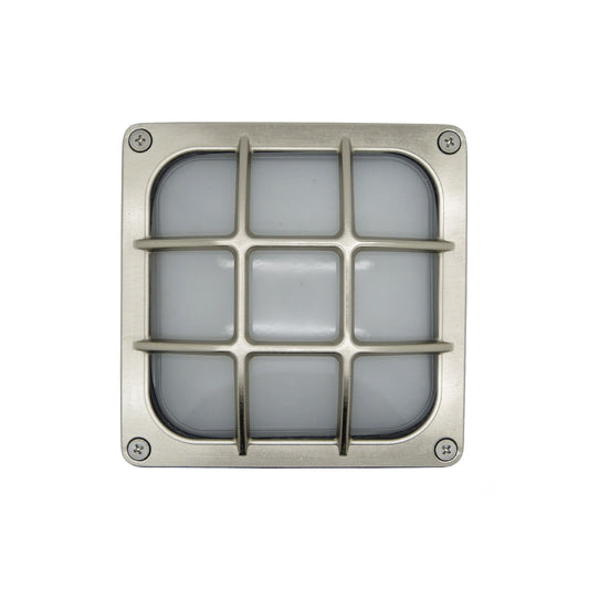 Square Bulkhead (Satin Nickel)