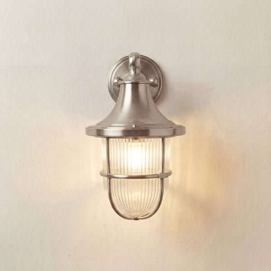 Wall Lantern (Satin Nickel)