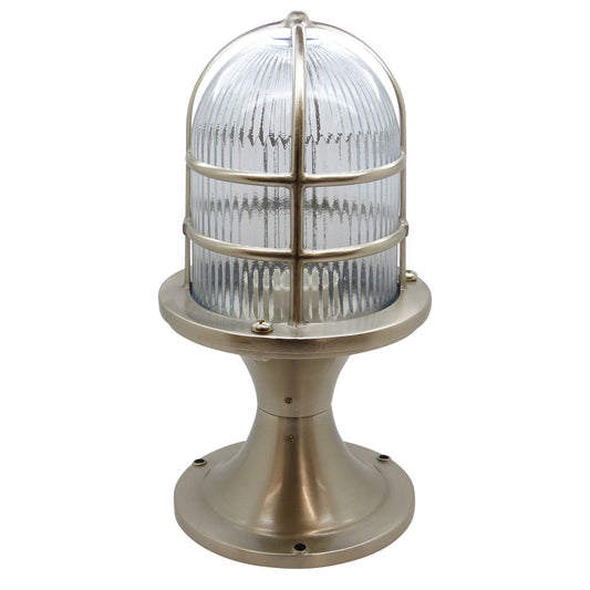 Large Post Light (Satin Nickel)