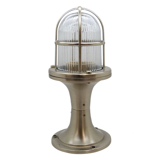 Small Post Light (Satin Nickel)