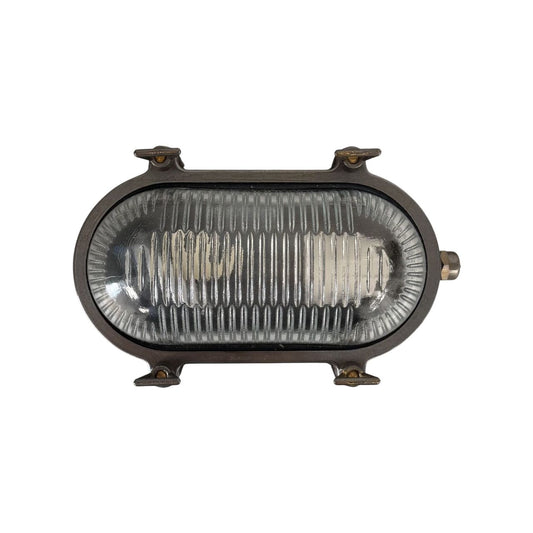 Small Standard Bulkhead Plain (Antique Brass)