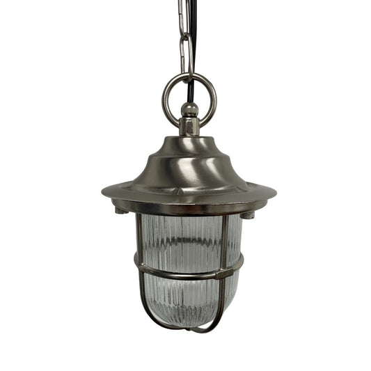 Pendant Lantern (Satin Nickel)
