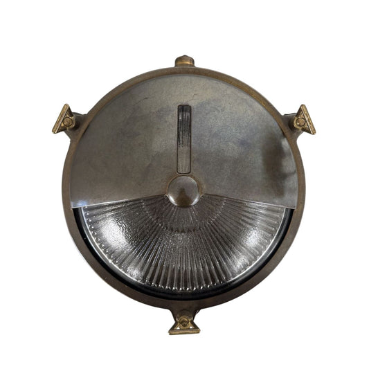 Eyelid Porthole Bulkhead (Antique Brass)