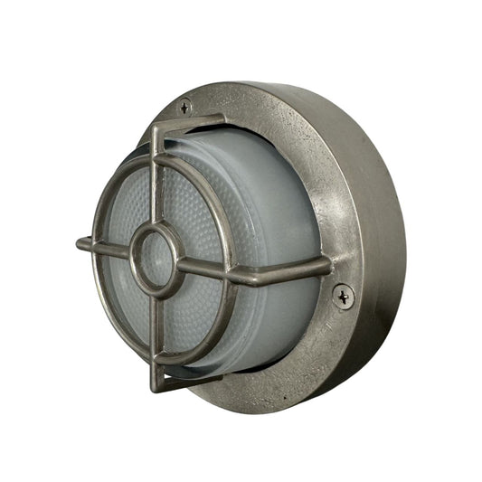Compact Mini Walkway Light (Satin Nickel)