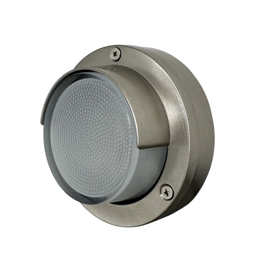 Eyelid Compact Mini Walkway Light (Satin Nickel)