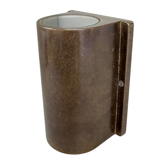 Up & Down Wall Light Flush (Antique Brass)