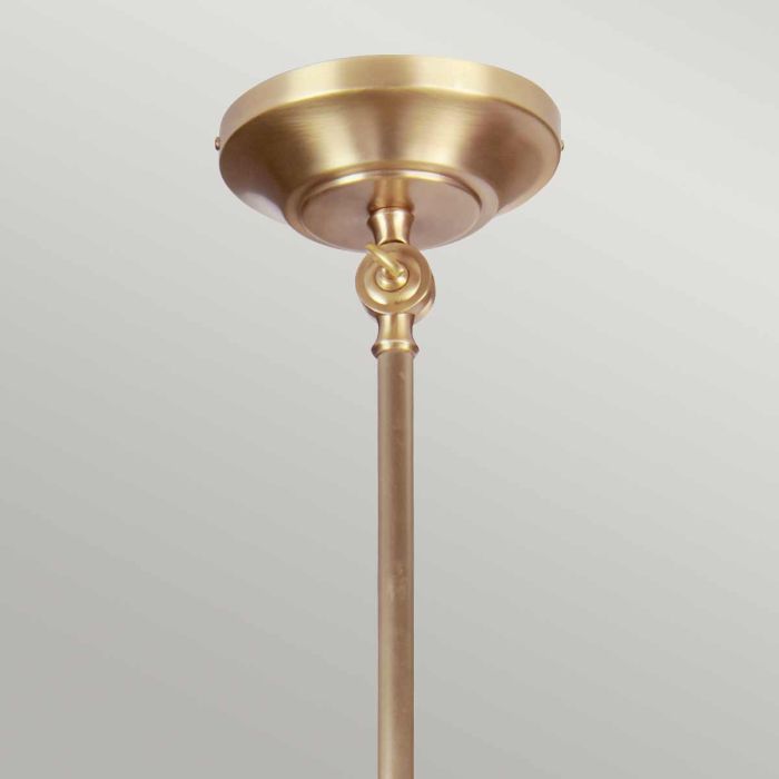 Provence 1 Light Wall Light/Pendant - Aged Brass