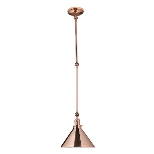 Provence 1 Light Wall Light/Pendant - Polished Copper