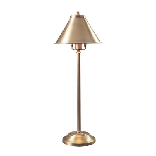 Provence 1 Light Stick Lamp - Aged Brass