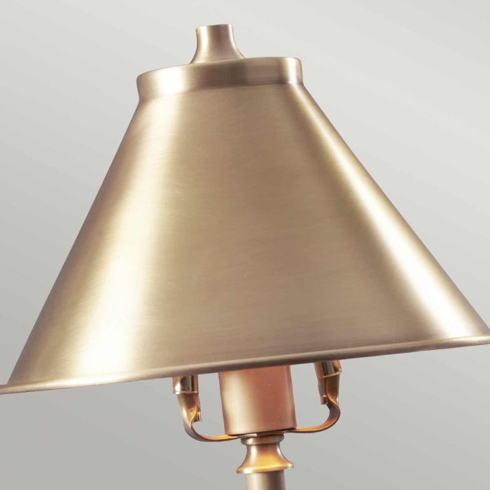 Provence 1 Light Stick Lamp - Aged Brass