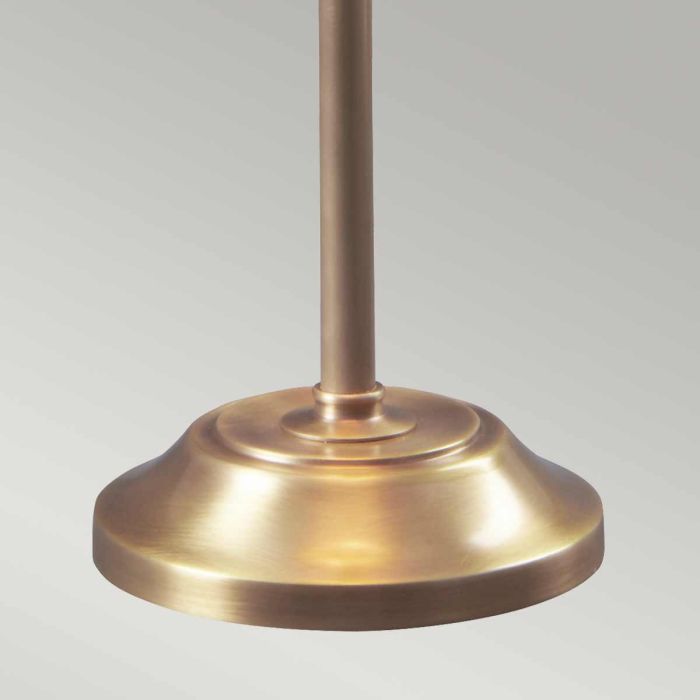Provence 1 Light Stick Lamp - Aged Brass