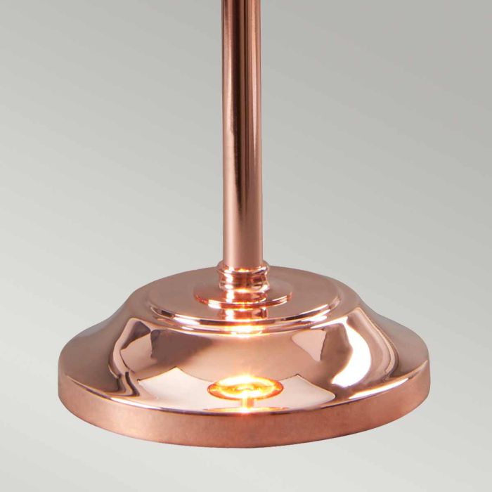 Provence 1 Light Stick Lamp - Polished Copper