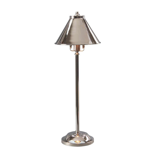 Provence 1 Light Stick Lamp – Polished Nickel