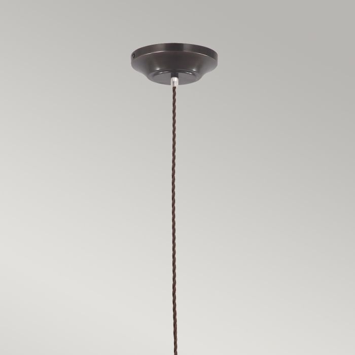 Provence 1 Light Pendant - Old Bronze