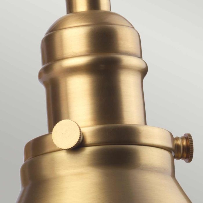 Provence 1 Light Wall Light - Aged Brass