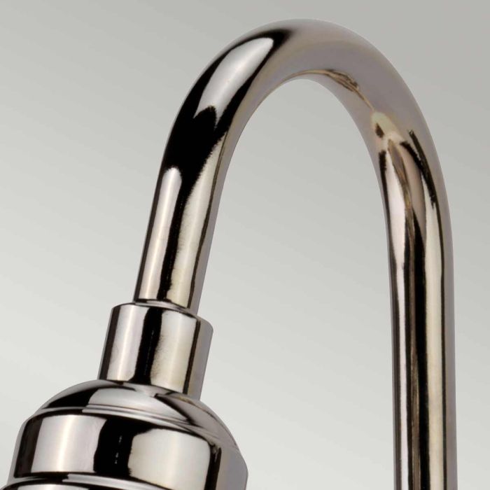 Provence 1 Light Wall Light - Polished Nickel