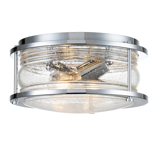 Ashland Bay 2 Light Flush Mount – Polished Chrome