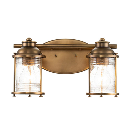 Ashland Bay 2 Light Wall Light – Brass