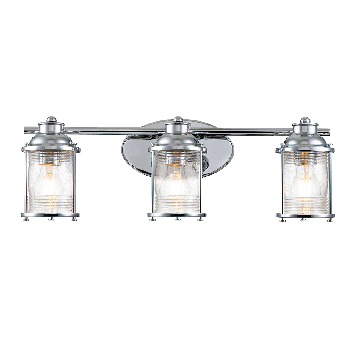 Ashland Bay 3 Light Wall Light – Polished Chrome