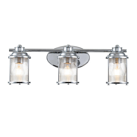 Ashland Bay 3 Light Wall Light – Polished Chrome