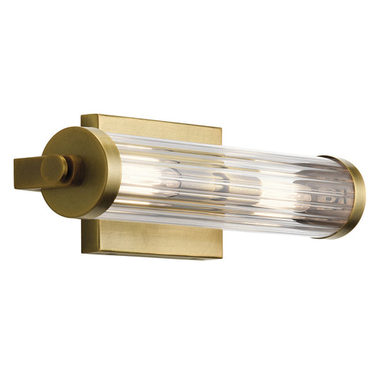 Azores 2 Light Wall Light – Brass