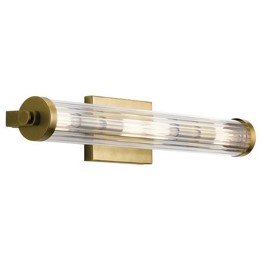 Azores 4 Light Wall Light – Brass