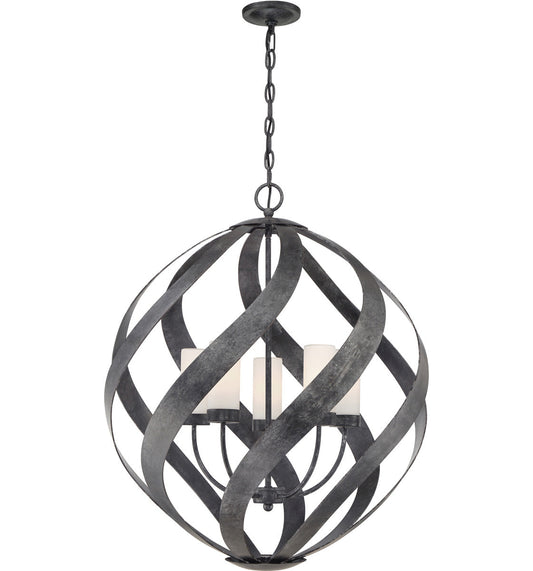 Blacksmith 5 Light Outdoor Chandelier