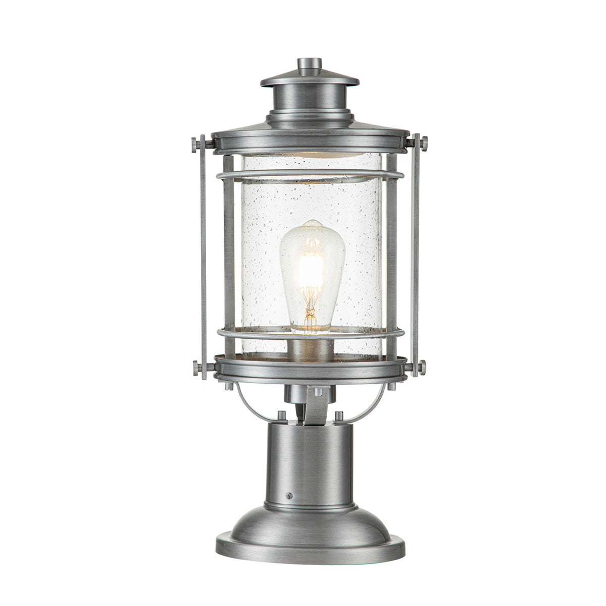 Booker 1 Light Medium Pedestal Lantern