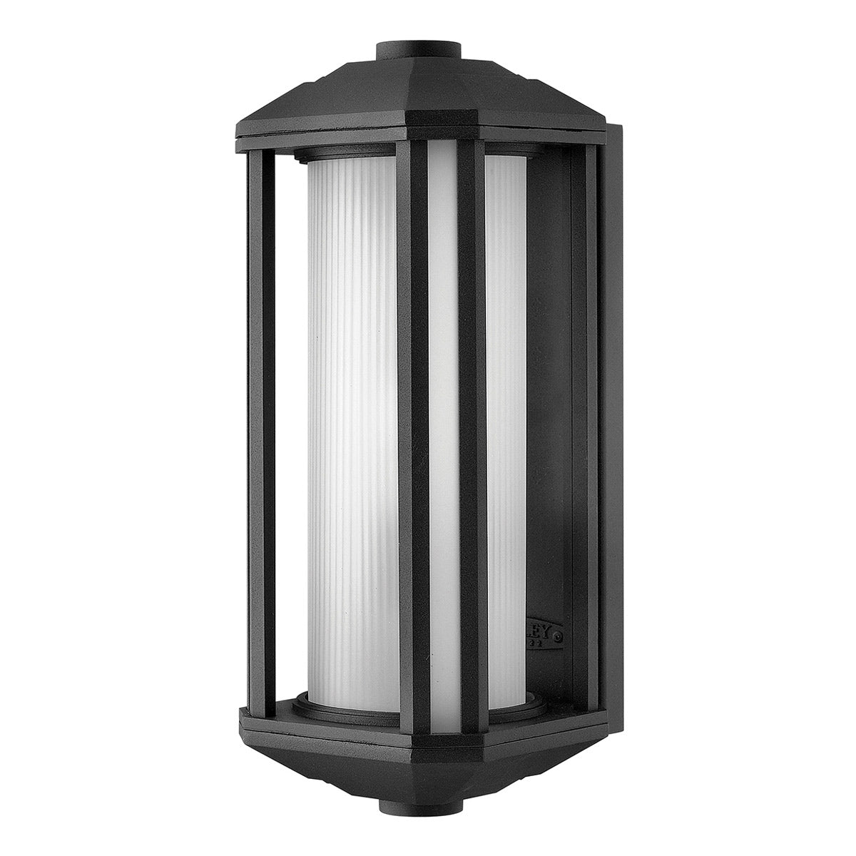 Castelle 1 Light Medium Wall Lantern – Black