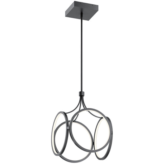 Ciri LED Pendant – Matte Black