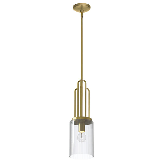 Kimrose 1 Light Mini Pendant – Brass