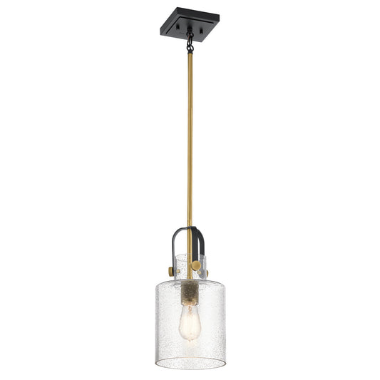 Kitner 1 Light Pendant – Brass