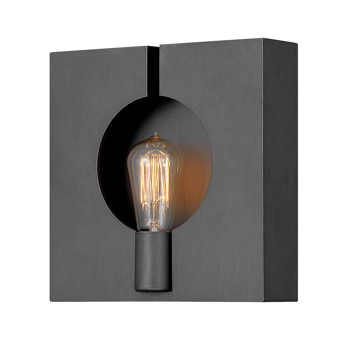 Ludlow 1 Light Wall Light – Brushed Graphite